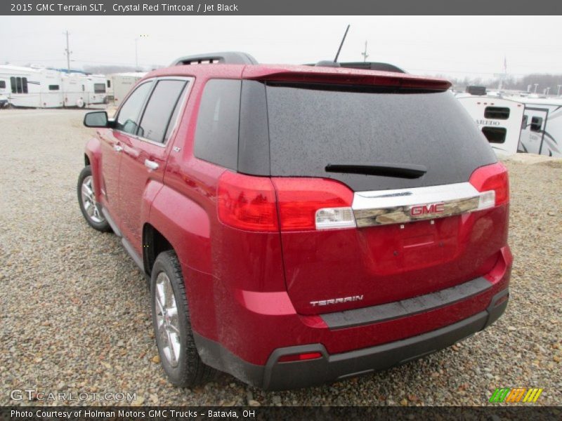 Crystal Red Tintcoat / Jet Black 2015 GMC Terrain SLT