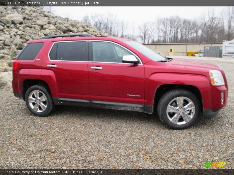 Crystal Red Tintcoat / Jet Black 2015 GMC Terrain SLT
