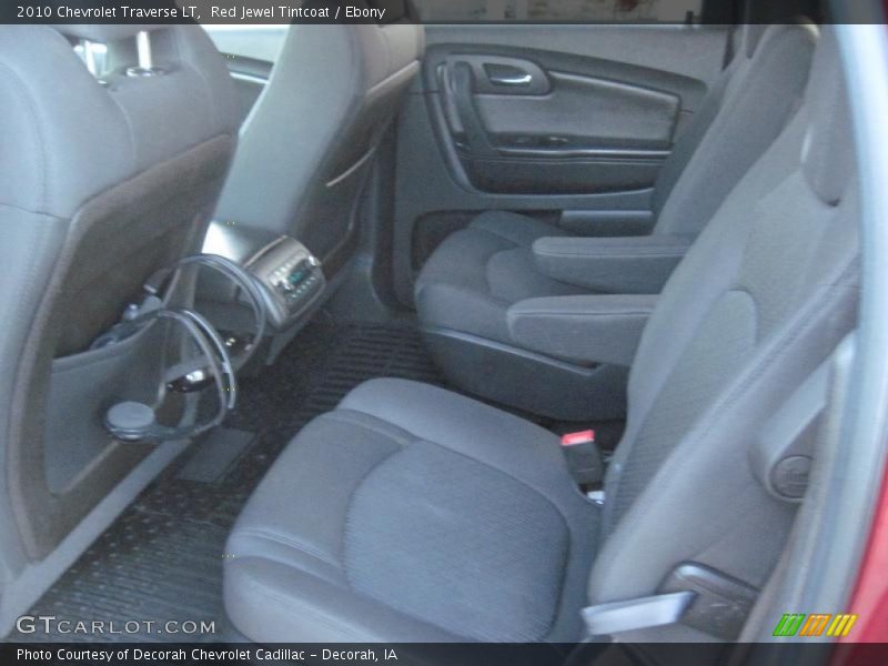 Red Jewel Tintcoat / Ebony 2010 Chevrolet Traverse LT