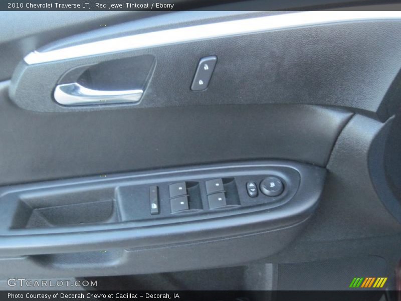 Red Jewel Tintcoat / Ebony 2010 Chevrolet Traverse LT
