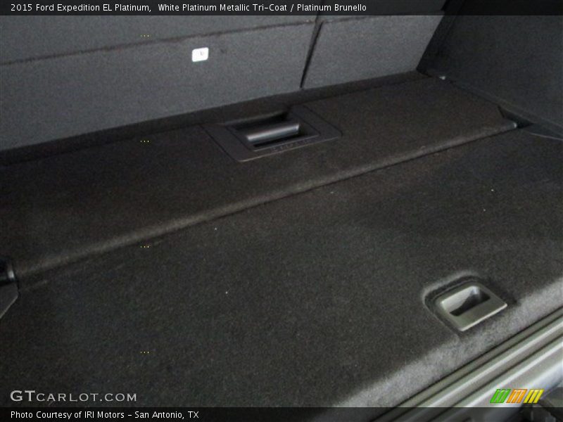 White Platinum Metallic Tri-Coat / Platinum Brunello 2015 Ford Expedition EL Platinum
