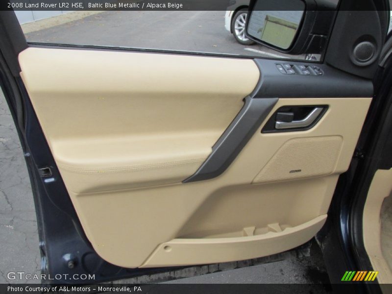 Baltic Blue Metallic / Alpaca Beige 2008 Land Rover LR2 HSE