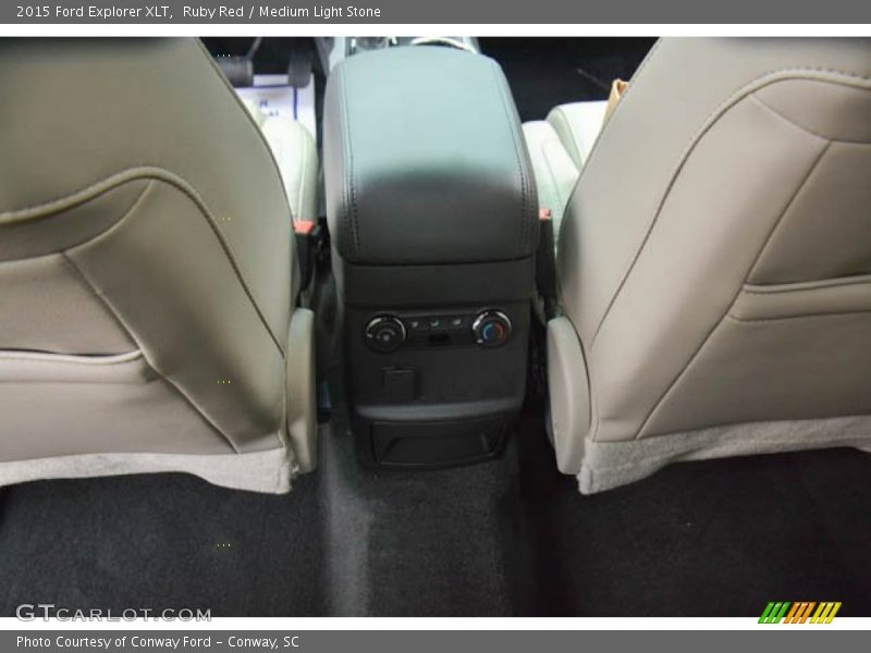 Ruby Red / Medium Light Stone 2015 Ford Explorer XLT