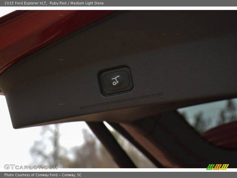 Ruby Red / Medium Light Stone 2015 Ford Explorer XLT