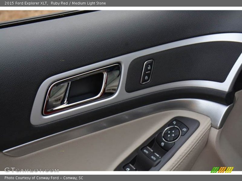 Ruby Red / Medium Light Stone 2015 Ford Explorer XLT