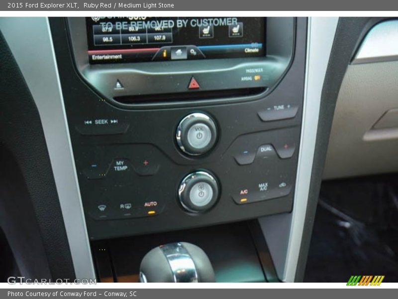 Ruby Red / Medium Light Stone 2015 Ford Explorer XLT