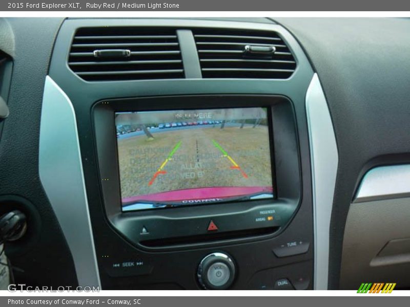 Ruby Red / Medium Light Stone 2015 Ford Explorer XLT