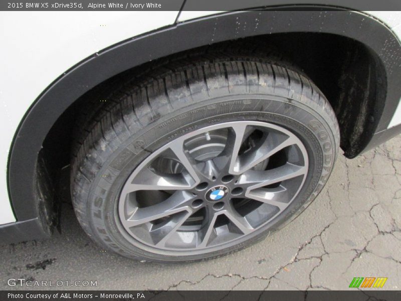Alpine White / Ivory White 2015 BMW X5 xDrive35d