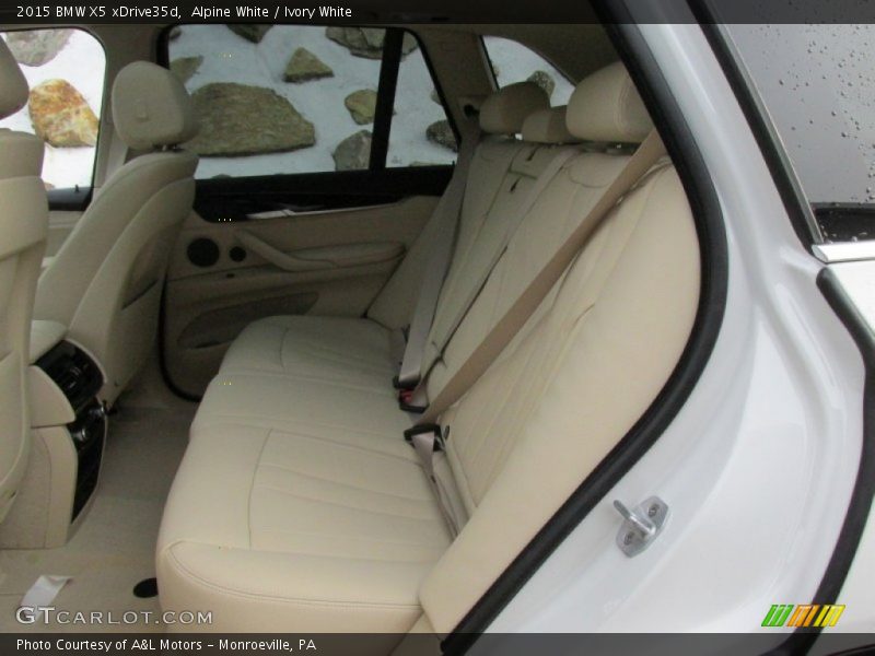 Alpine White / Ivory White 2015 BMW X5 xDrive35d