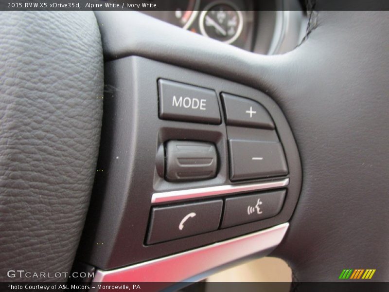 Alpine White / Ivory White 2015 BMW X5 xDrive35d