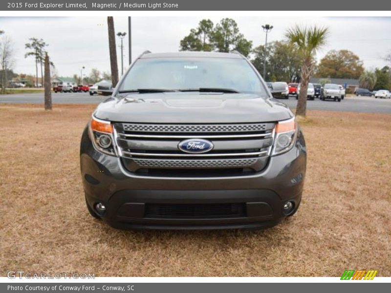 Magnetic / Medium Light Stone 2015 Ford Explorer Limited