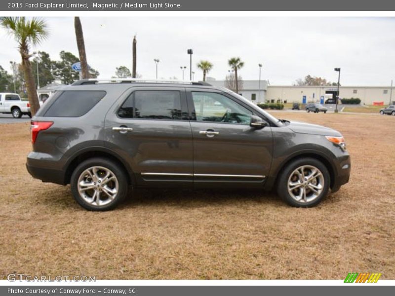 Magnetic / Medium Light Stone 2015 Ford Explorer Limited