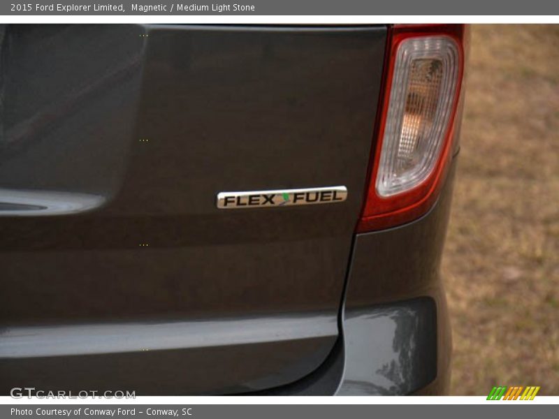 Magnetic / Medium Light Stone 2015 Ford Explorer Limited