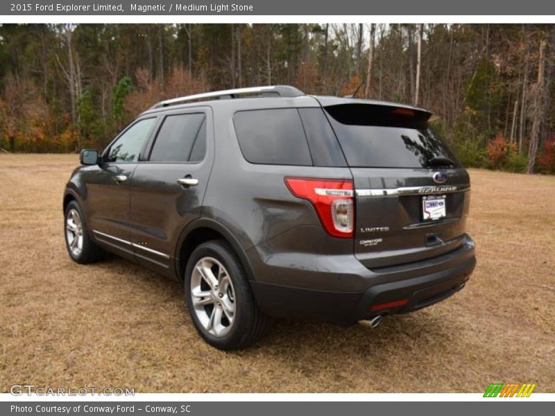 Magnetic / Medium Light Stone 2015 Ford Explorer Limited