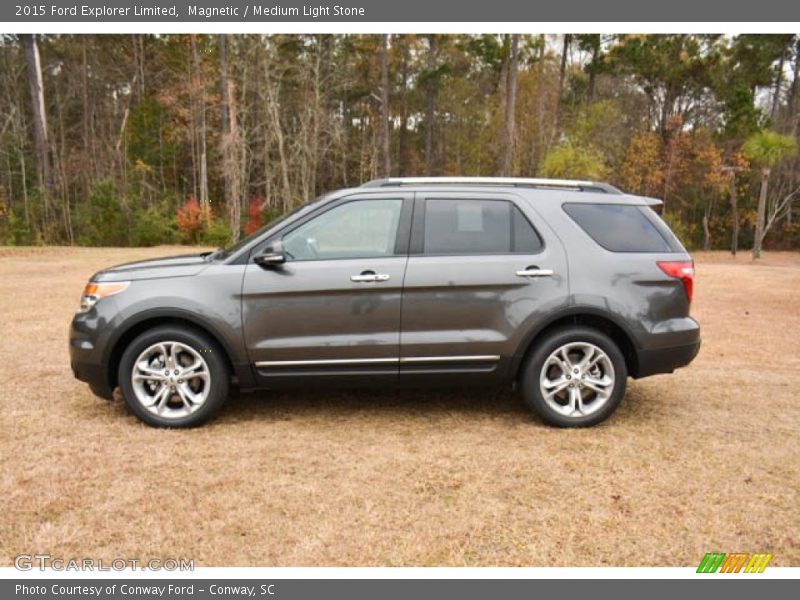 Magnetic / Medium Light Stone 2015 Ford Explorer Limited