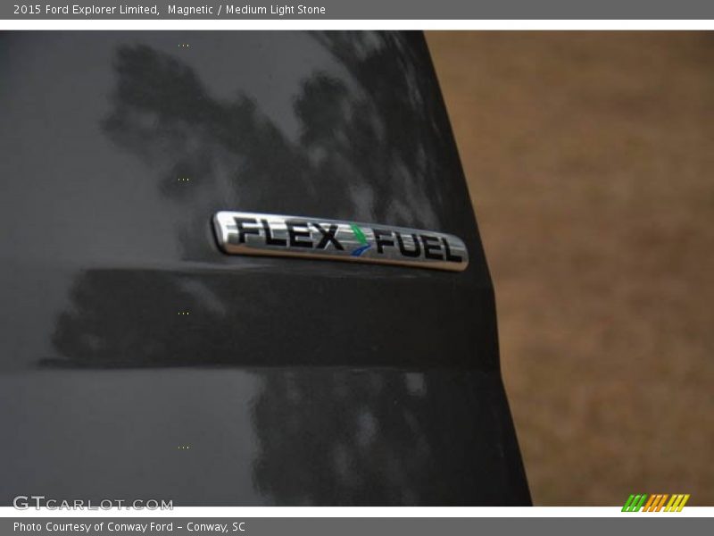 Magnetic / Medium Light Stone 2015 Ford Explorer Limited