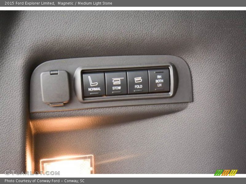 Magnetic / Medium Light Stone 2015 Ford Explorer Limited