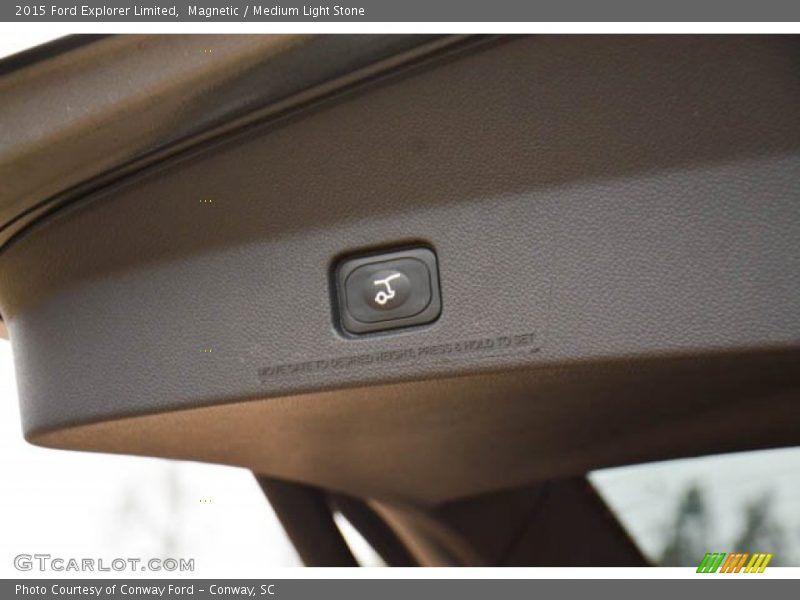 Magnetic / Medium Light Stone 2015 Ford Explorer Limited