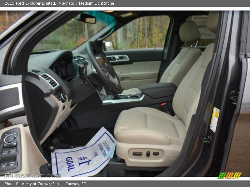 Magnetic / Medium Light Stone 2015 Ford Explorer Limited