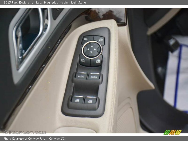 Magnetic / Medium Light Stone 2015 Ford Explorer Limited