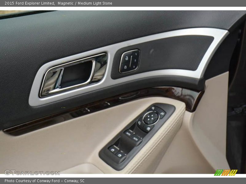Magnetic / Medium Light Stone 2015 Ford Explorer Limited