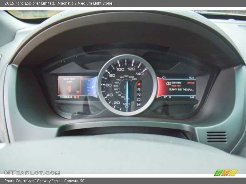 Magnetic / Medium Light Stone 2015 Ford Explorer Limited