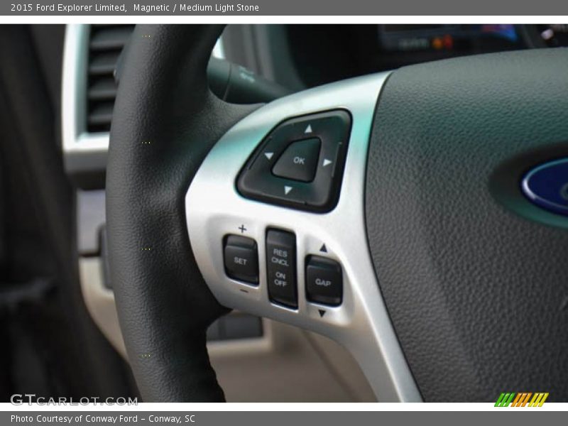 Magnetic / Medium Light Stone 2015 Ford Explorer Limited