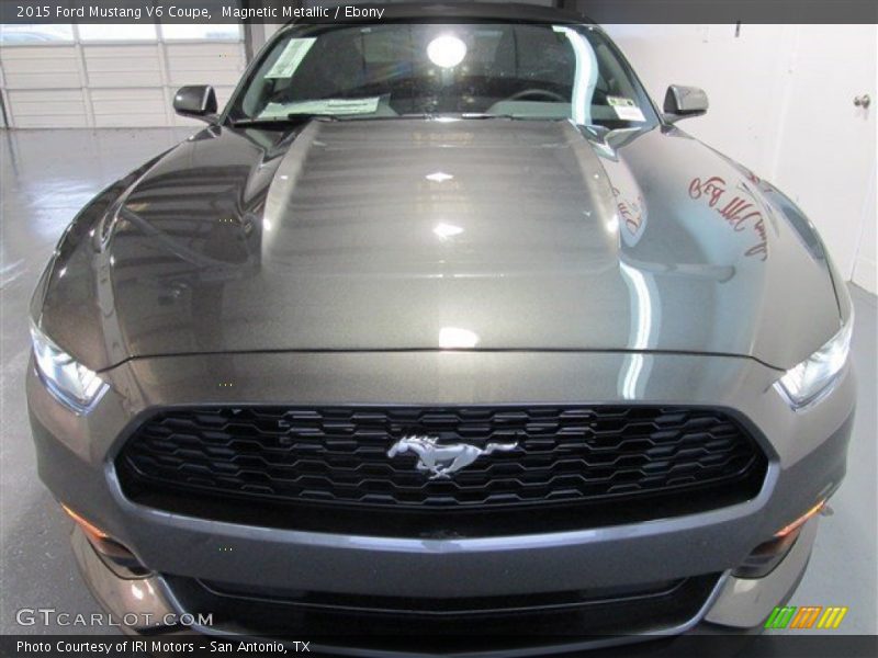 Magnetic Metallic / Ebony 2015 Ford Mustang V6 Coupe