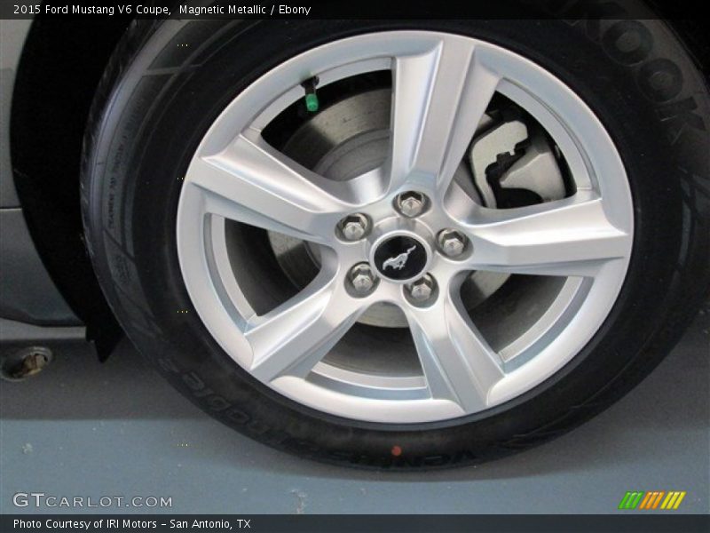 Magnetic Metallic / Ebony 2015 Ford Mustang V6 Coupe
