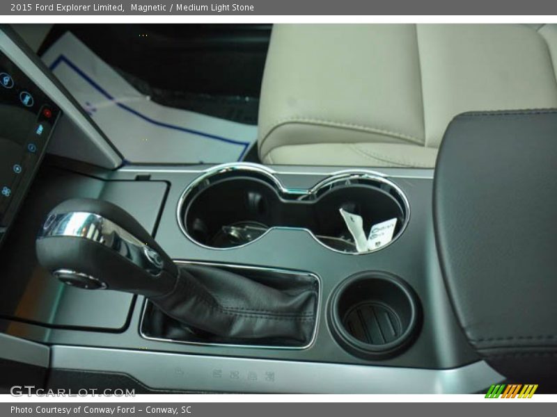 Magnetic / Medium Light Stone 2015 Ford Explorer Limited