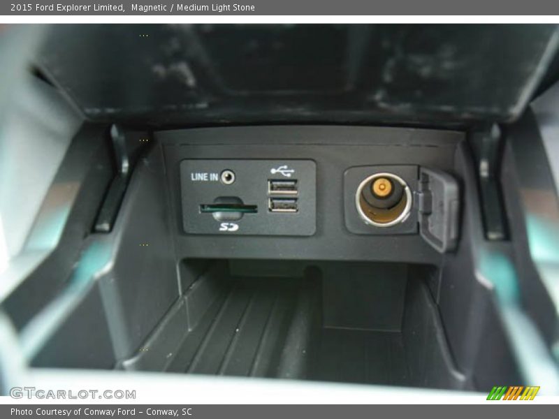Magnetic / Medium Light Stone 2015 Ford Explorer Limited