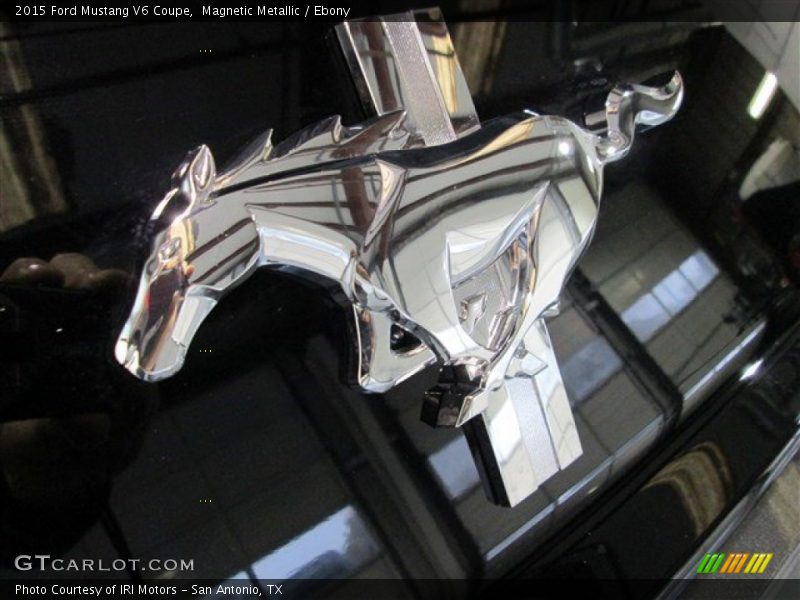 Magnetic Metallic / Ebony 2015 Ford Mustang V6 Coupe