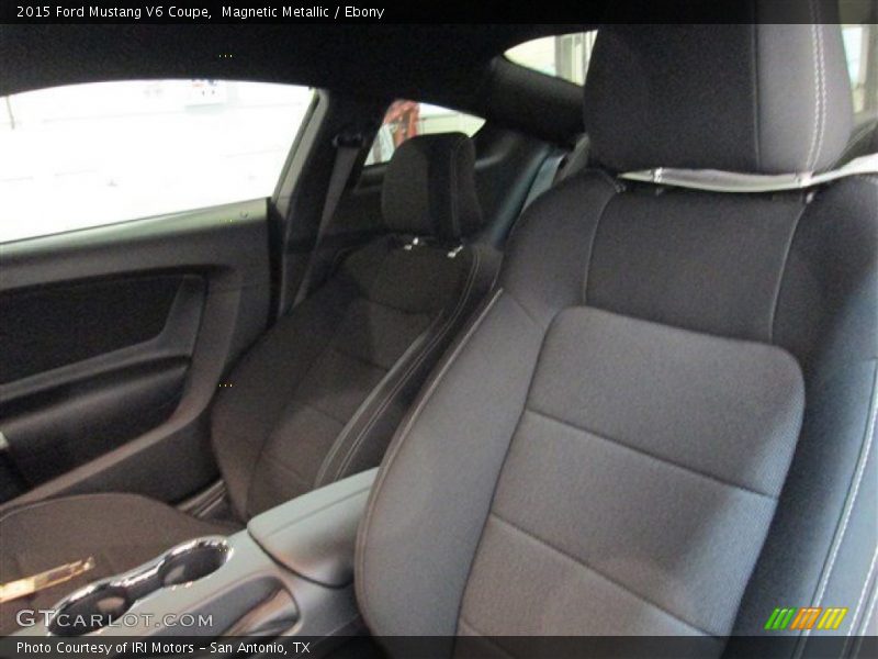 Magnetic Metallic / Ebony 2015 Ford Mustang V6 Coupe