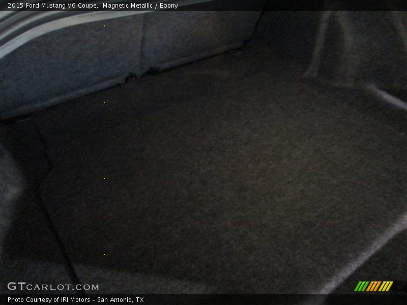 Magnetic Metallic / Ebony 2015 Ford Mustang V6 Coupe
