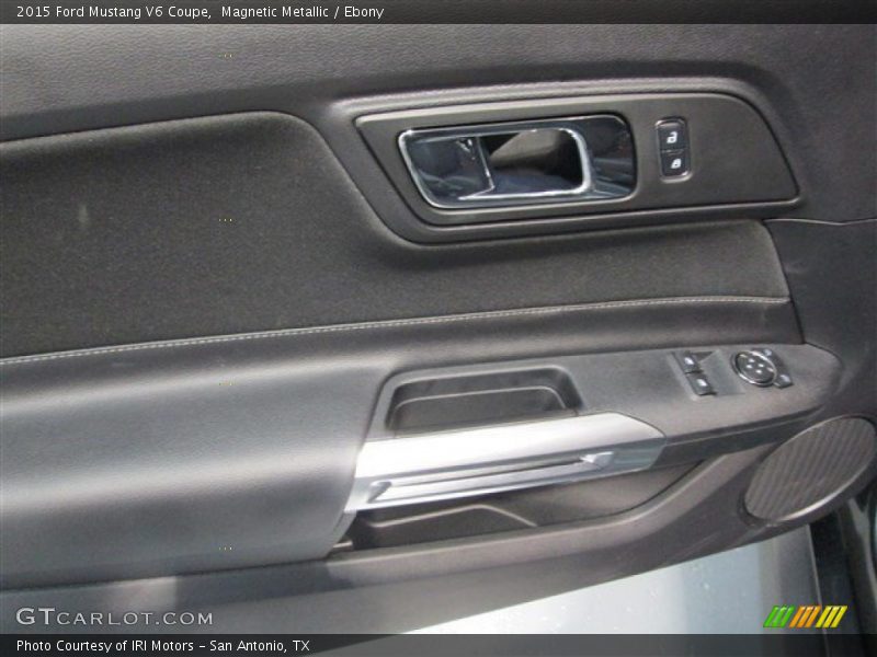 Magnetic Metallic / Ebony 2015 Ford Mustang V6 Coupe