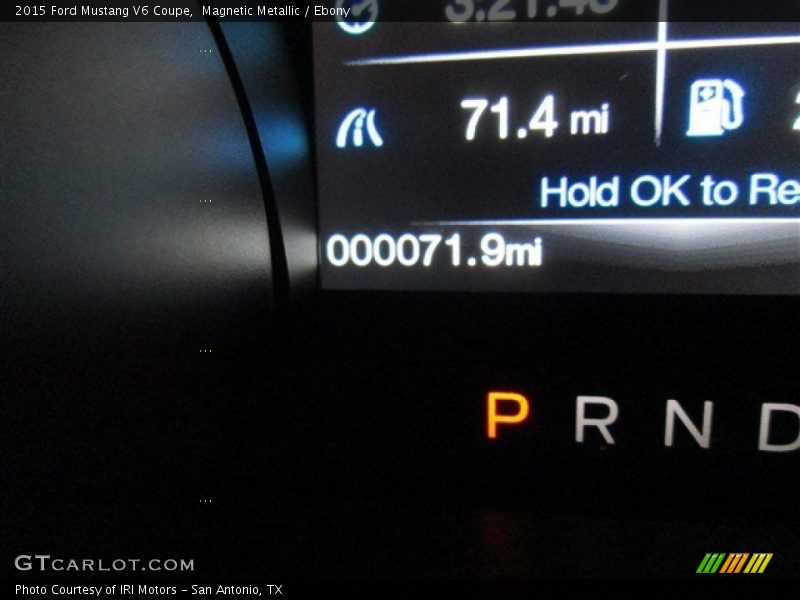 Magnetic Metallic / Ebony 2015 Ford Mustang V6 Coupe