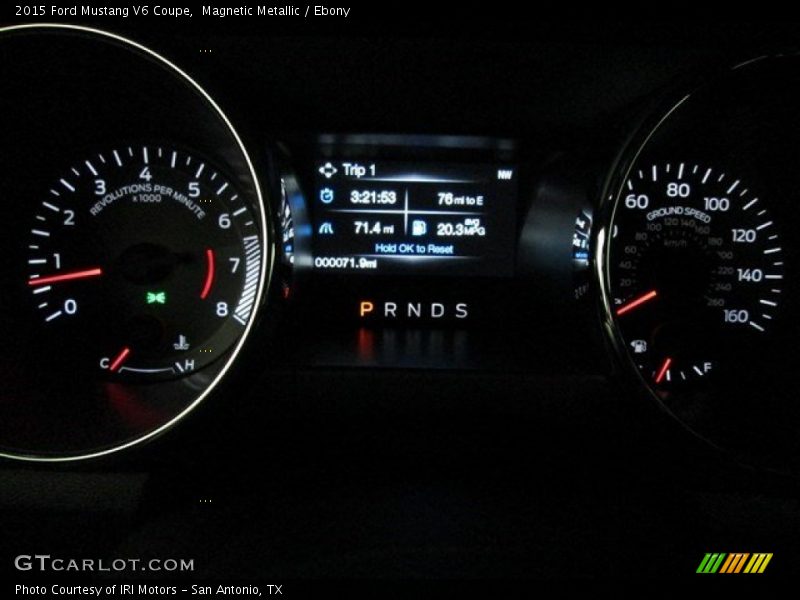 Magnetic Metallic / Ebony 2015 Ford Mustang V6 Coupe