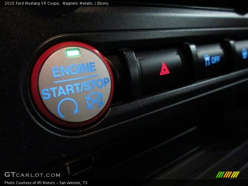 Magnetic Metallic / Ebony 2015 Ford Mustang V6 Coupe
