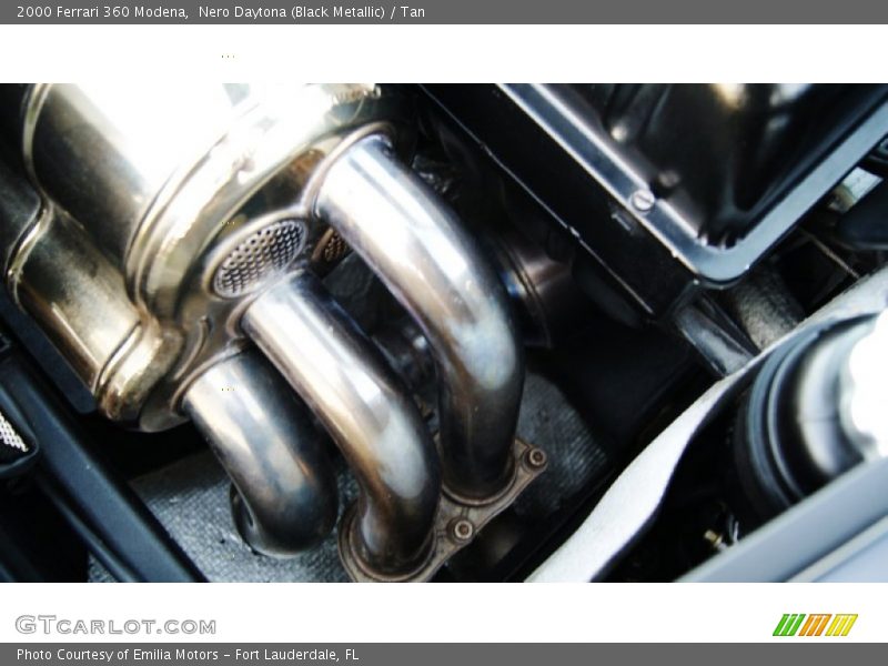 Nero Daytona (Black Metallic) / Tan 2000 Ferrari 360 Modena