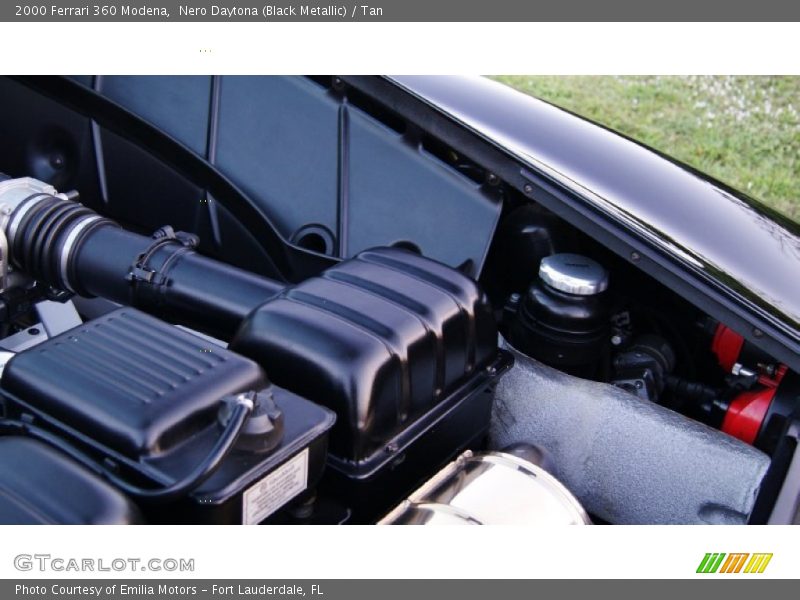 Nero Daytona (Black Metallic) / Tan 2000 Ferrari 360 Modena