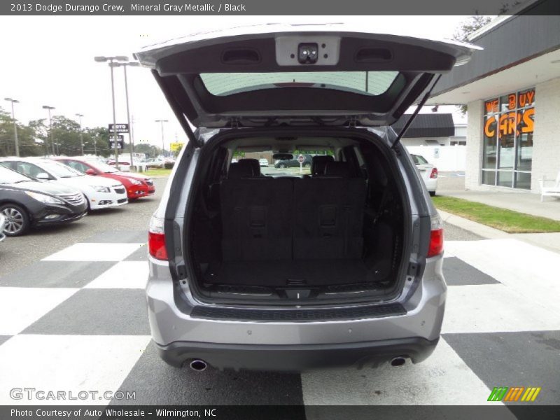 Mineral Gray Metallic / Black 2013 Dodge Durango Crew