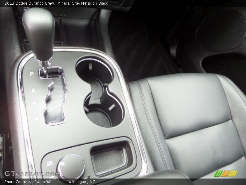 Mineral Gray Metallic / Black 2013 Dodge Durango Crew