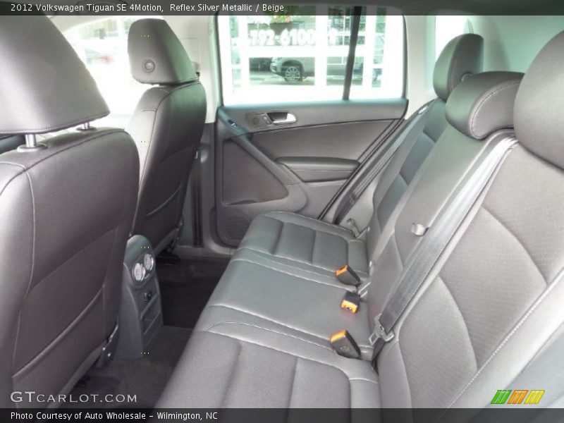 Reflex Silver Metallic / Beige 2012 Volkswagen Tiguan SE 4Motion
