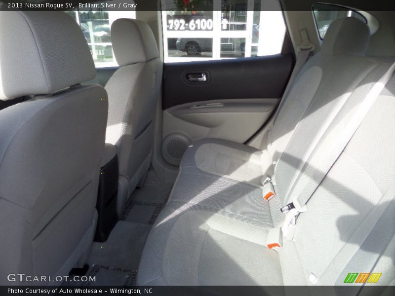 Brilliant Silver / Gray 2013 Nissan Rogue SV
