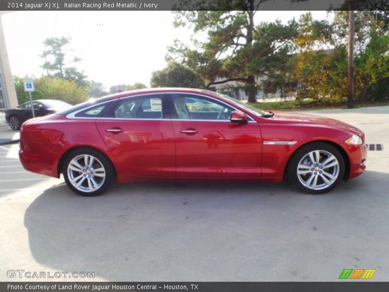 Italian Racing Red Metallic / Ivory 2014 Jaguar XJ XJ