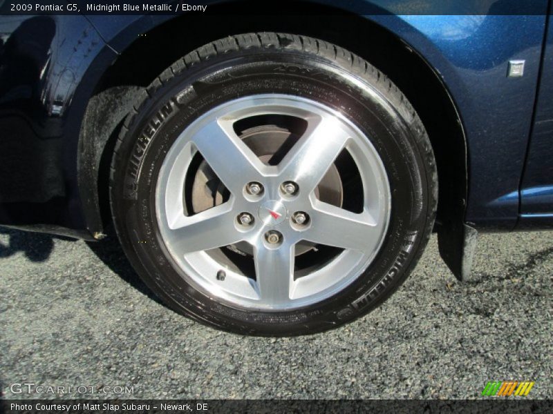 Midnight Blue Metallic / Ebony 2009 Pontiac G5