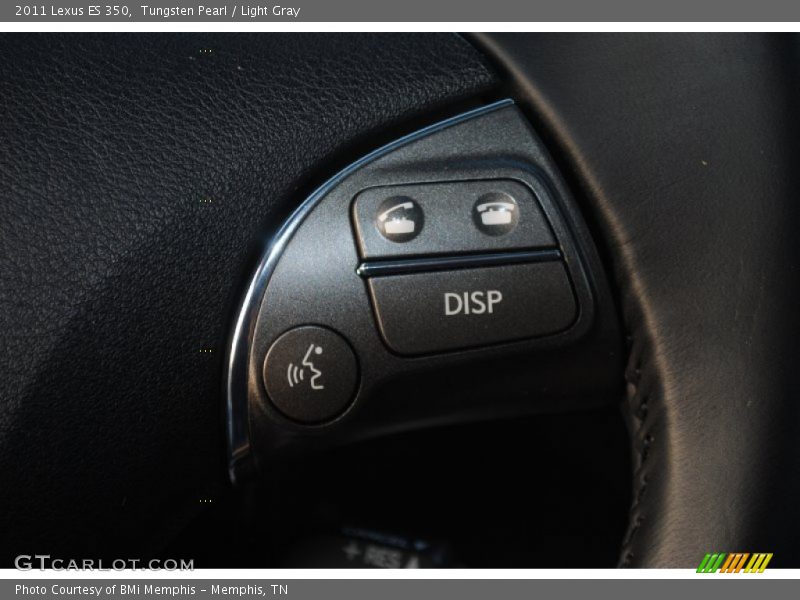 Tungsten Pearl / Light Gray 2011 Lexus ES 350