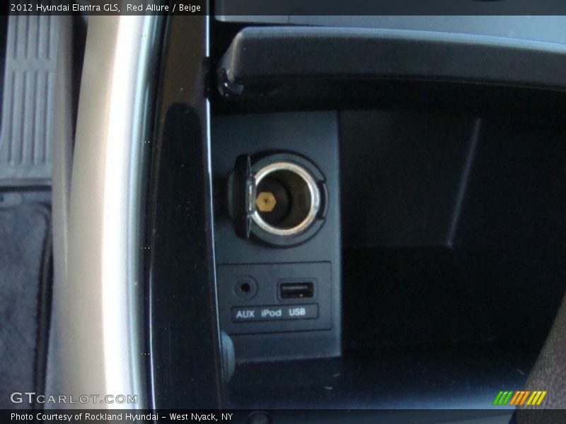 Red Allure / Beige 2012 Hyundai Elantra GLS