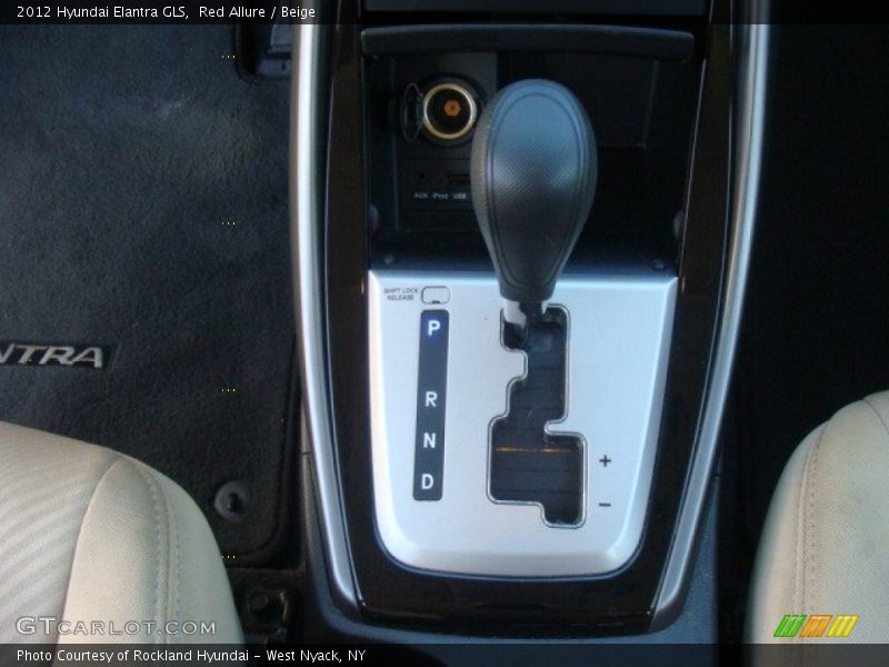 Red Allure / Beige 2012 Hyundai Elantra GLS