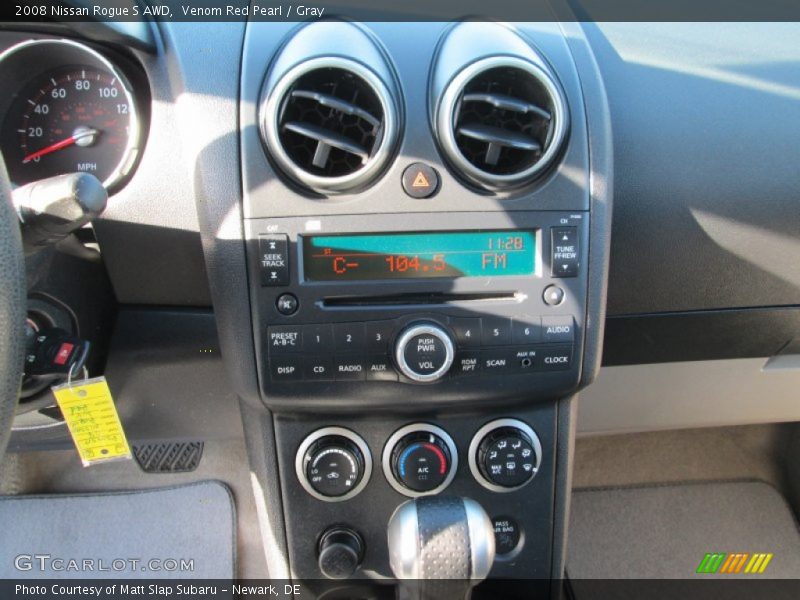 Venom Red Pearl / Gray 2008 Nissan Rogue S AWD